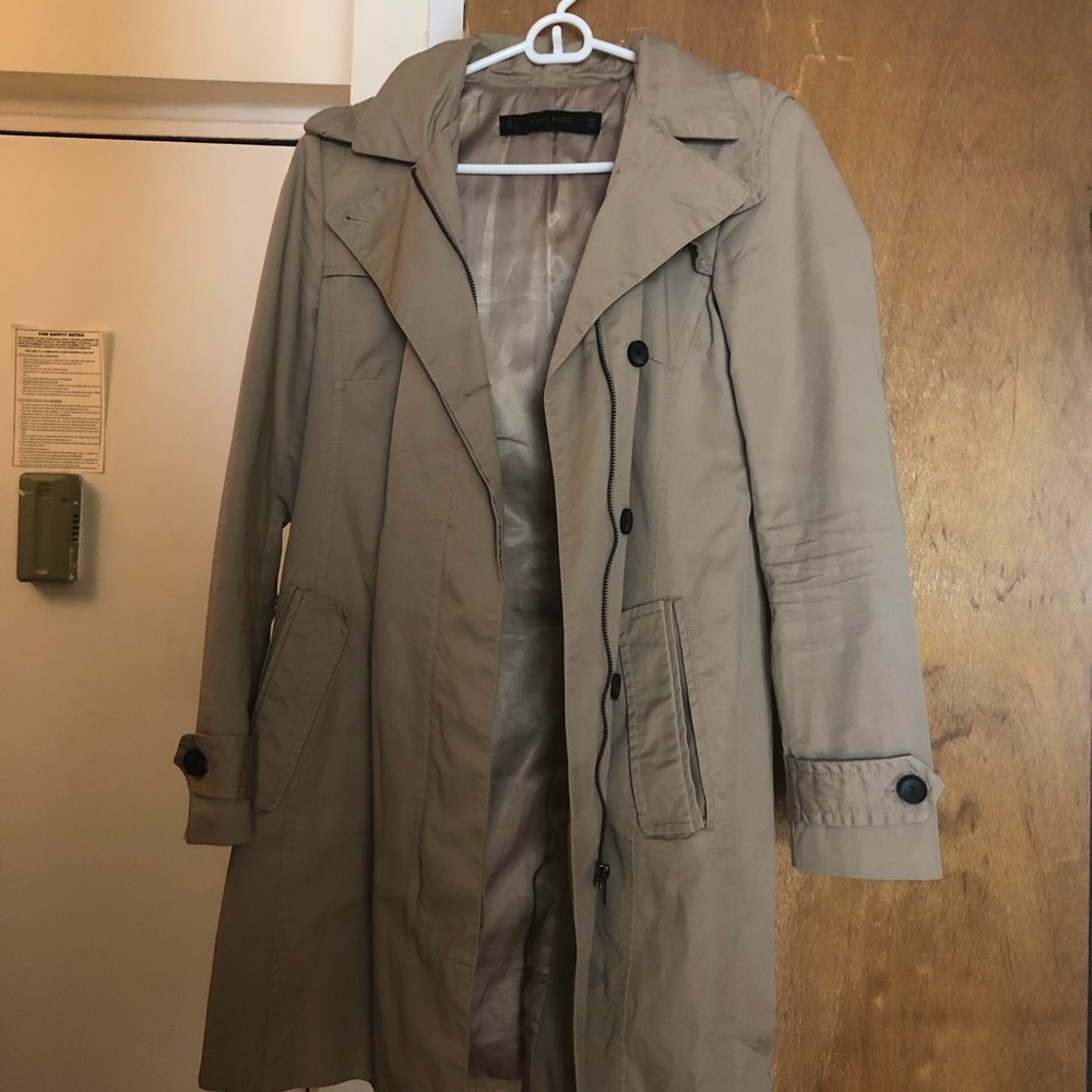 Zara Tan Trench Coat